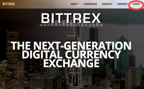 Bittrexの新規アカウント登録と、２段階認証の設定方法（海外の仮想通貨取引所）